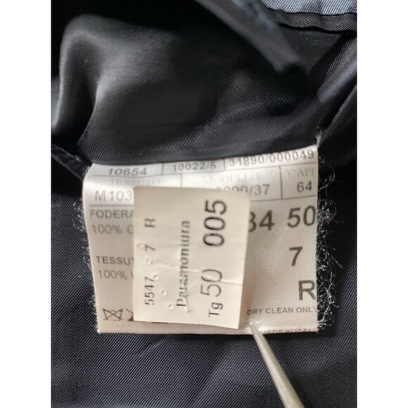 Canali Mens Navy Wool Suit 2-Piece Set 40R Italy L13290/37 Classic - Picture 6 of 16